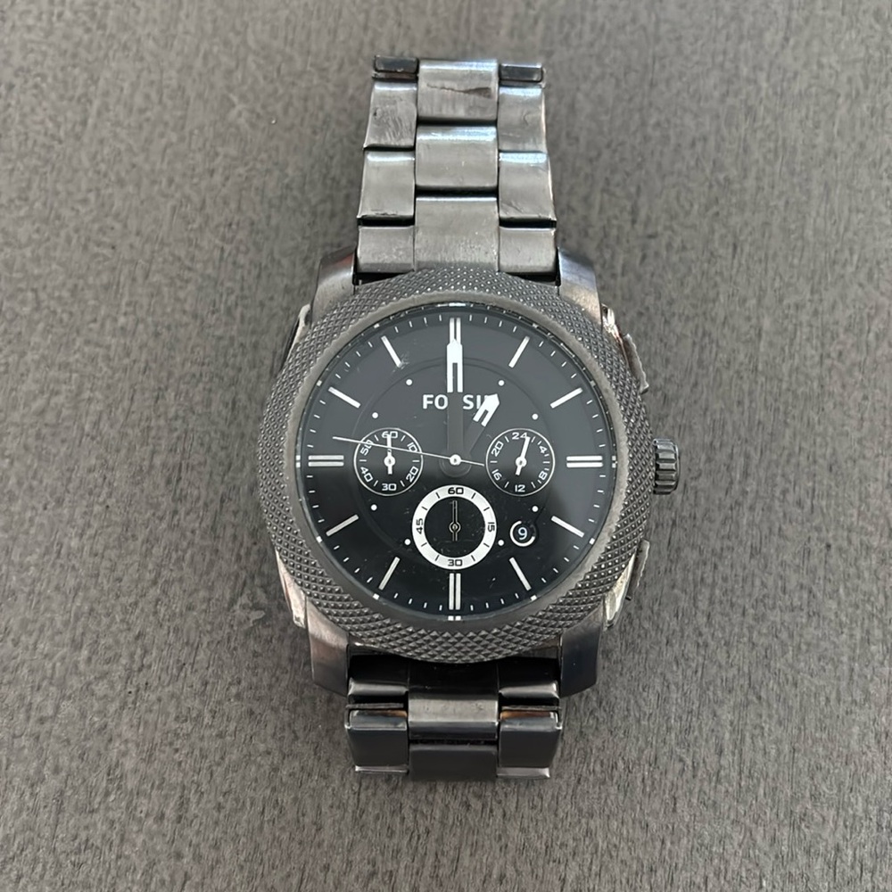 Men’s Charcoal Fossil Watch